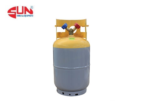 Bình chứa gas thu hồi 9 lít Mastercool 67011 có công tắc phao kết nối ACME 1/2″