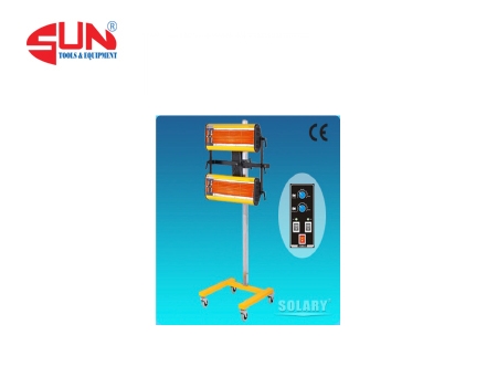 Đèn sấy sơn hồng ngoại 2 bóng Solary B2