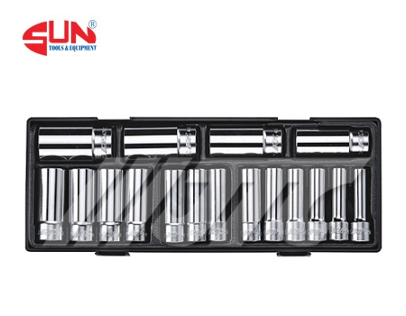 Bộ Tuýp Bông 12 Cạnh Dài Và Đầu Nối 1/2 inch 17 Chi Tiết JTC K4172