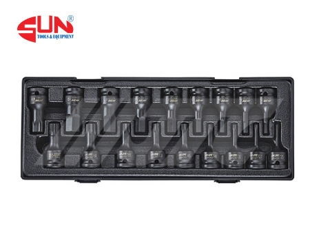 Bộ Tuýp Đầu Bông Và Lục Giác 1/2 inch 18 Chi Tiết JTC K4181