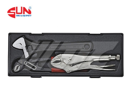 Bộ Kìm Và Mỏ Lết 3 Chi Tiết JTC K5031