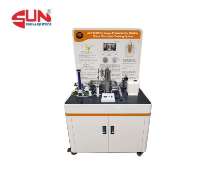 Mô hình hệ thống đào tạo sản xuất hydro bằng điện phân nước kiềm ATP-85450