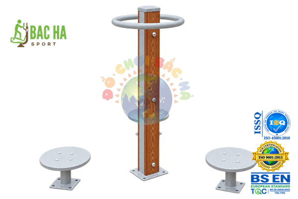 THIẾT BỊ TẬP XOAY EO 3 HƯỚNG - BHS16