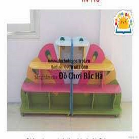 giá đồ chơi hình con công 2 khối - B184