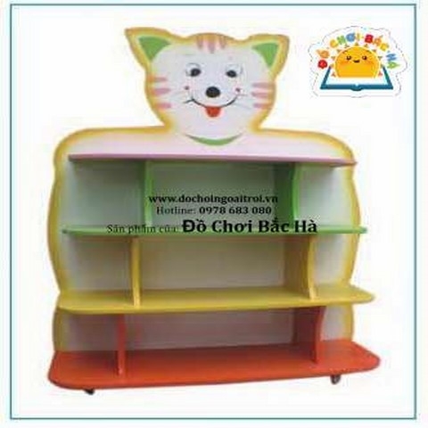 giá đồ chơi hình con mèo - B139