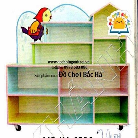 giá để đồ chơi hình con chim - B172