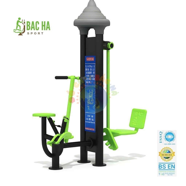 MAY TẬP TOÀN THÂN KẾT HỢP ĐẠP CHÂN 2 TRỤ LS11