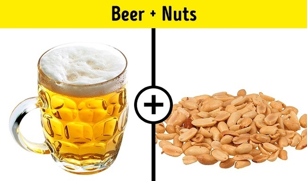 beer-nuts-Popular-Food-Combinations-That-Can-Ruin-Your-Health-drbinh