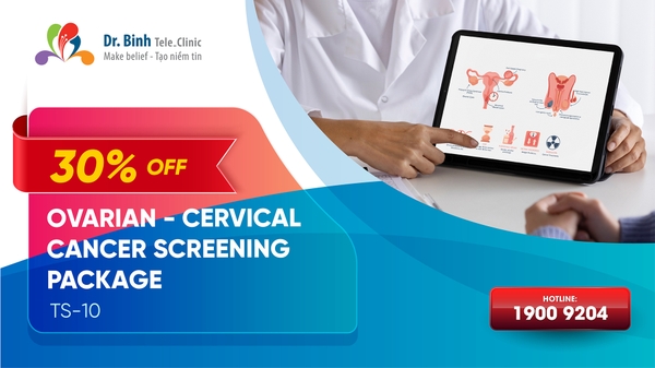 [30% OFF] OVARIAN & CERVICAL CANCER SCREENING PACKAGE