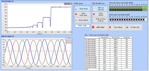 Bộ phần mềm cài đặt hiệu chỉnh nguồn 1000HZ