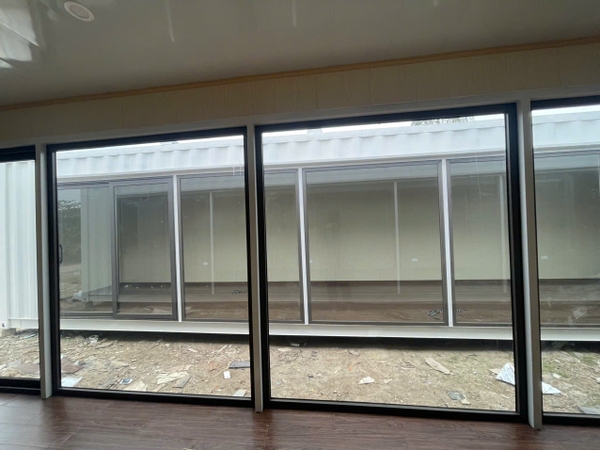 Nhà container lắp ghép cao tầng từ 3 container 40ft