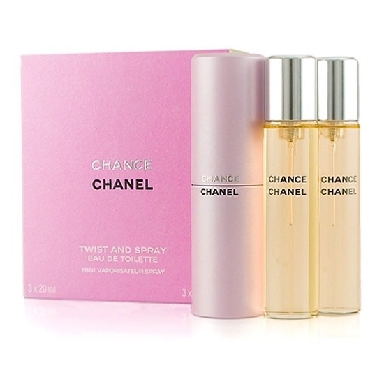 Set Nước Hoa Nữ Chanel Chance EDT 3x20ml