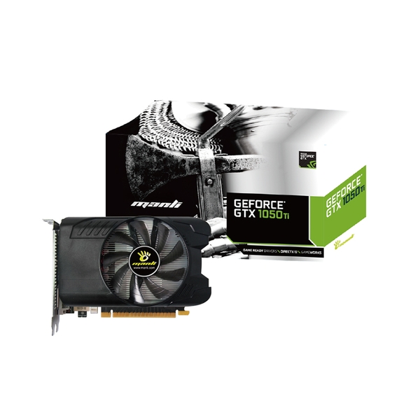 Manli Geforce GTX 1050Ti (4GB GDDR5, 1 Fan)