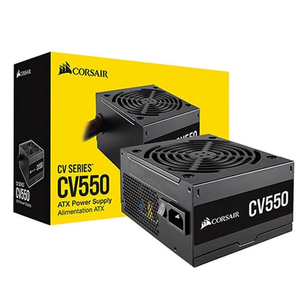 Nguồn máy tính Corsair CV550 80 Plus Bronze ( CP-9020211-NA)