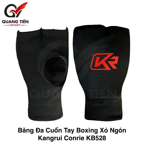 Băng đa cuốn tay xỏ ngón boxing Kangrui corine KB528 cao cấp chính hãng