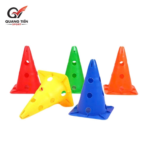 Nấm Chiến Thuật Bóng Đá 30cm, Cone Marker Mắc Cơ Tập Luyện Bóng Đá Bóng Rổ PVC Nhiều Màu