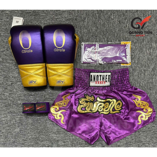 Combo Boxing/Muay Thái 4 món Cho Người Mới & Người Tập Lâu Năm - Hồng