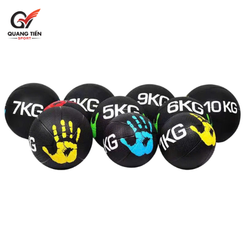 Bóng tạ tập thể lực medicine ball cao cấp chính hãng