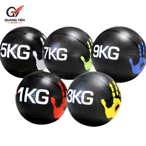 Bóng tạ tập thể lực medicine ball cao cấp chính hãng