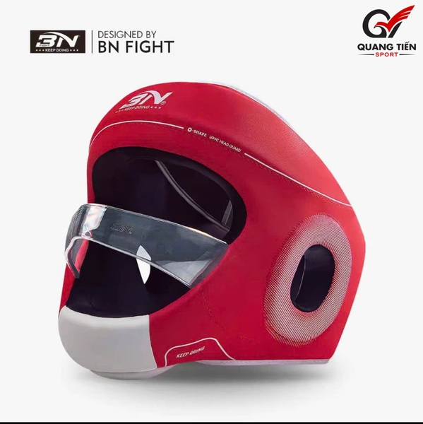 Mũ Bảo Vệ Đầu Boxing BN O-SHAPE Cao Cấp Chính Hãng