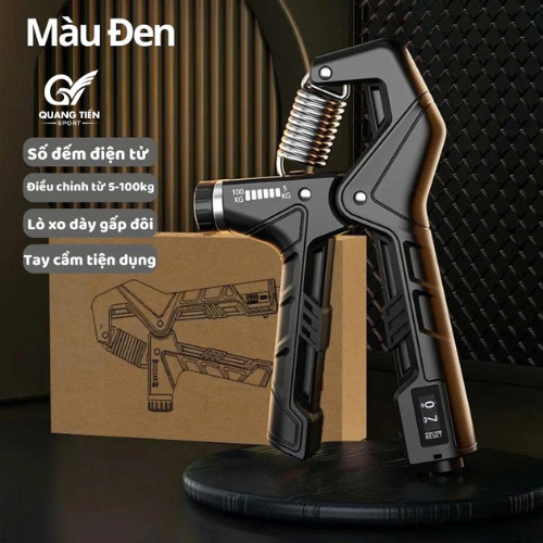 Kìm Bóp Tay Kingbox KB - 630 Điều Chỉnh Thể Lực 10 - 120kg Kèm Bộ Số Đếm