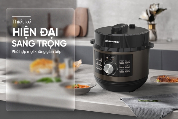 Nồi áp suất điện đa năng Sunhouse SHD1656