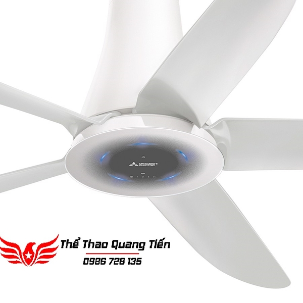 Quạt trần 5 cánh Mitsubishi C56-RW5( trắng)