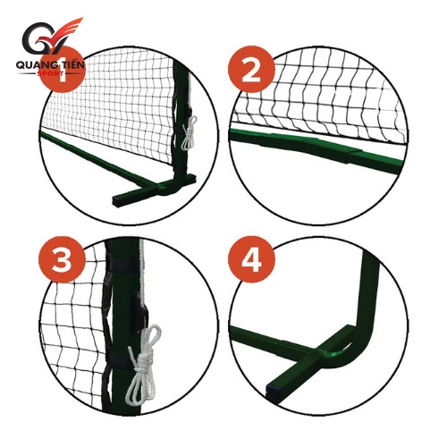 Trụ pickleball di động S25103V