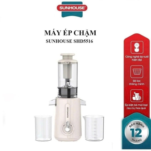 Máy ép chậm Sunhouse SHD5516
