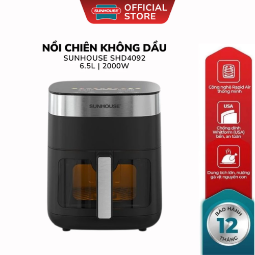 Nồi chiên không dầu 6.5L Sunhouse Mama SHD4092