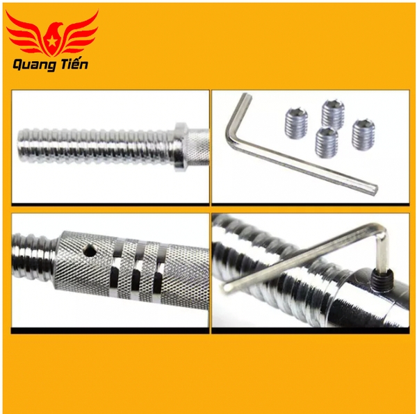 Thanh nối dài, thanh đòn tạ nối dài 60 cm