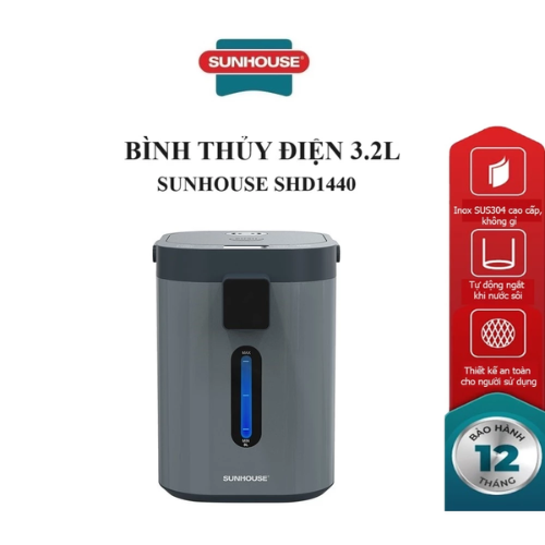 Bình thủy điện 3.2L Sunhouse SHD1440
