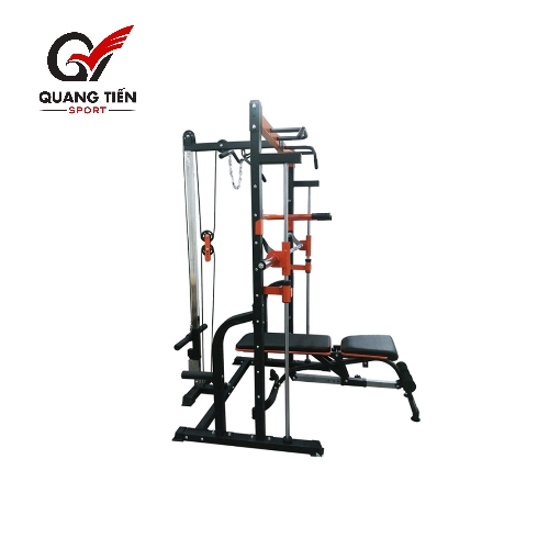 Bộ khung gánh tạ đa năng HQ-K8 Kèm ghế tạ
