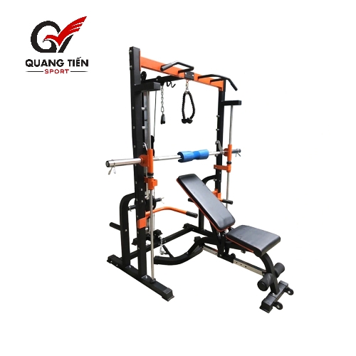 Bộ khung gánh tạ đa năng HQ-K8 Kèm ghế tạ