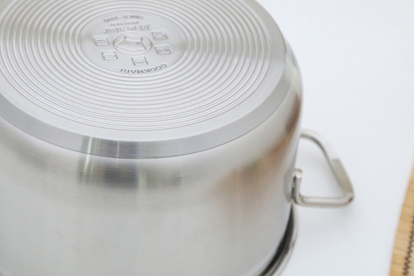 Bộ nồi inox 304 Vancover FIVESTAR 4 chiếc 3 đáy cao cấp (nắp inox) 8 pcs