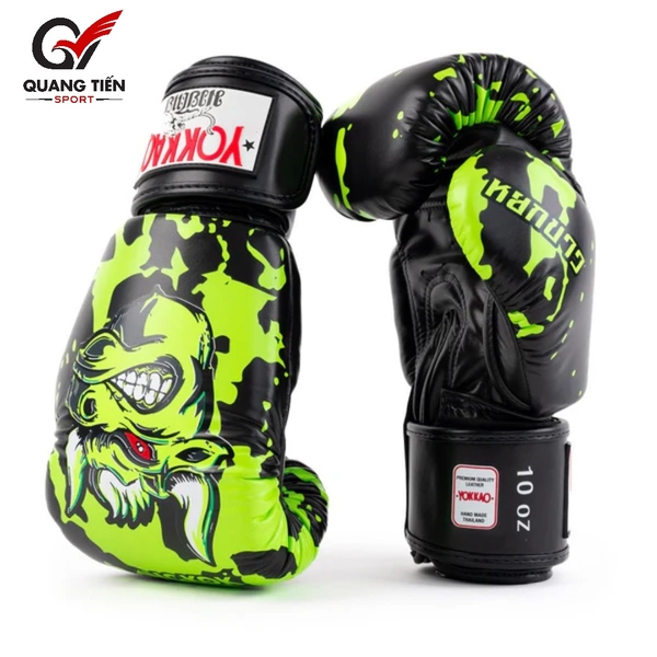 Găng Boxing YOKKAO FYGL-86-1 Angry Bull Boxing Gloves – Black