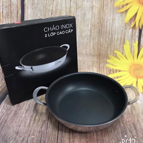 Chảo nhôm đúc bọc inox cao cấp Fivestar 26cm