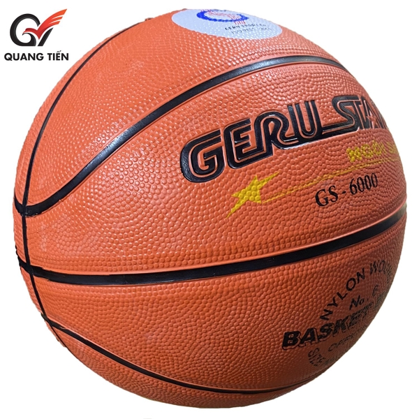 Quả bóng rổ GeruStar Cao Su GS-6000 cao cấp chính hãng
