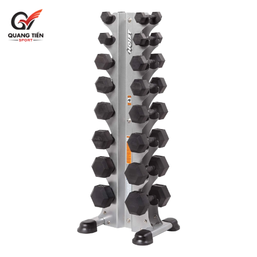 Hoist HF5460 Giá để tạ đơn / tạ tay thương hiệu Mỹ [8 Pair Vertical Dumbbell Rack]