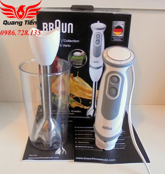 Máy xay sinh tố cầm tay Braun MQ5200 Soup Vario