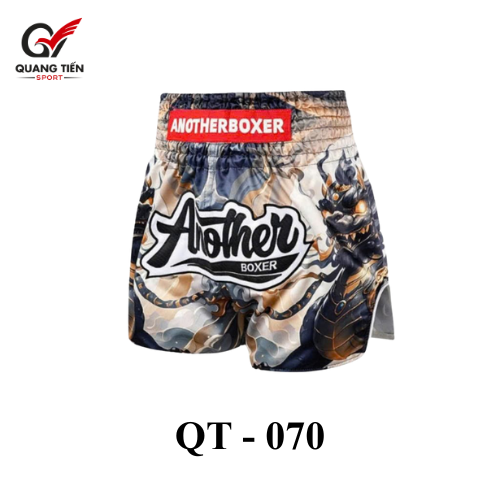 Quần Muay Thái Another Boxer Chính Hãng Muay Thai Short Chất Liệu Satin Cao Cấp | QT-070