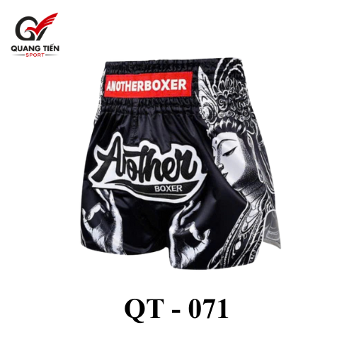 Quần Muay Thái Another Boxer Chính Hãng Muay Thai Short Chất Liệu Satin Cao Cấp | QT-071