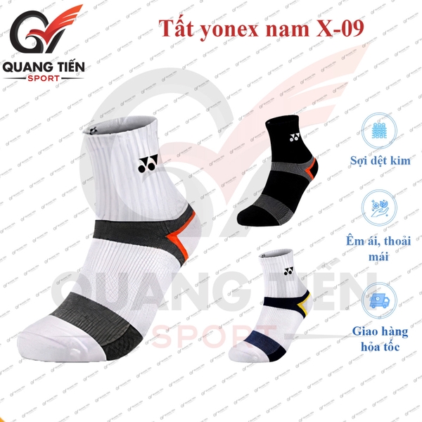 Tất thể thao cao cấp YONEX nam X-09
