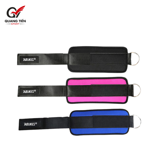 Quấn Cổ Chân Tập Gym , Tập Chân Mông Với Cáp Chính Hãng Aolikes 7129