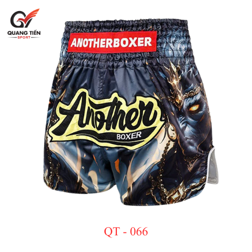 Quần Muay Thái Another Boxer Chính Hãng Muay Thai Short Chất Liệu Satin Cao Cấp | QT-066