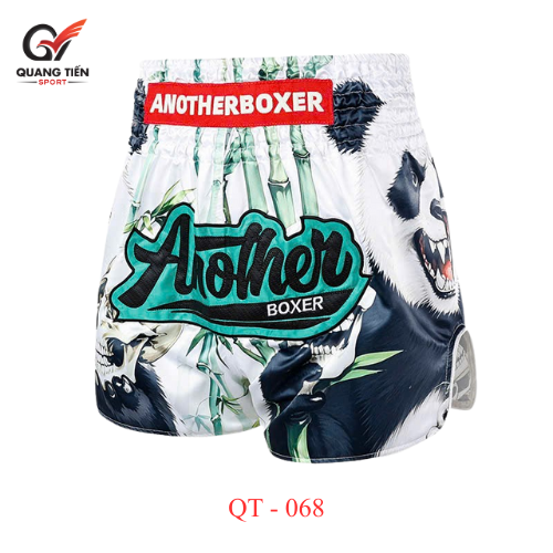 Quần Muay Thái Another Boxer Chính Hãng Muay Thai Short Chất Liệu Satin Cao Cấp | QT-068