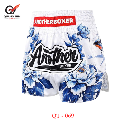 Quần Muay Thái Another Boxer Chính Hãng Muay Thai Short Chất Liệu Satin Cao Cấp | QT-069
