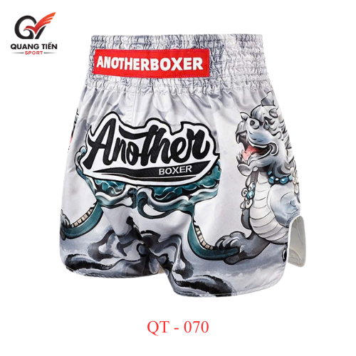 Quần Muay Thái Another Boxer Chính Hãng Muay Thai Short Chất Liệu Satin Cao Cấp | QT-070