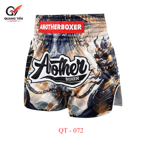Quần Muay Thái Another Boxer Chính Hãng Muay Thai Short Chất Liệu Satin Cao Cấp | QT-072