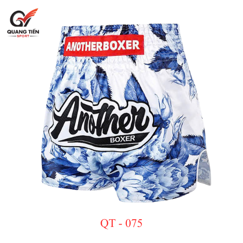 Quần Muay Thái Another Boxer Chính Hãng Muay Thai Short Chất Liệu Satin Cao Cấp | QT-075